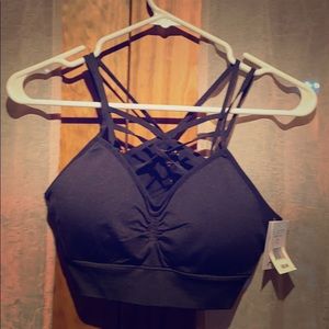 Black bralette new with tags